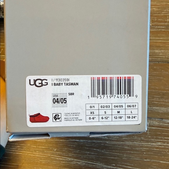 UGG BABY TASMAN BABY 12-18 MONTHS - Picture 5 of 5